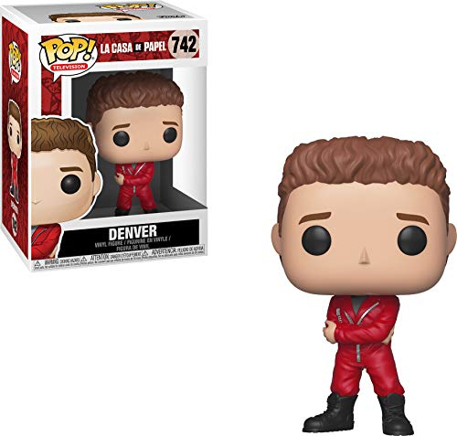 Funko Pop! Vinyl: Television: la Casa De Papel: Denver - Money Heist - la Casa di Carta - Figura in Vinile da Collezione - Idea Regalo - Merchandising Ufficiale - Giocattoli per Bambini e Adulti