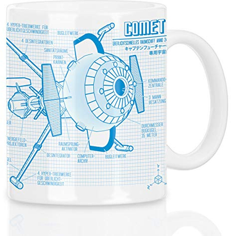 style3 Future Comet Motivtasse captain