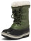 Sorel KIDS YOOT PAC NYLON WATERPROOF Schneestiefel für Unisex Kinder, Grün (Hiker Green) - Youth, 32 EU