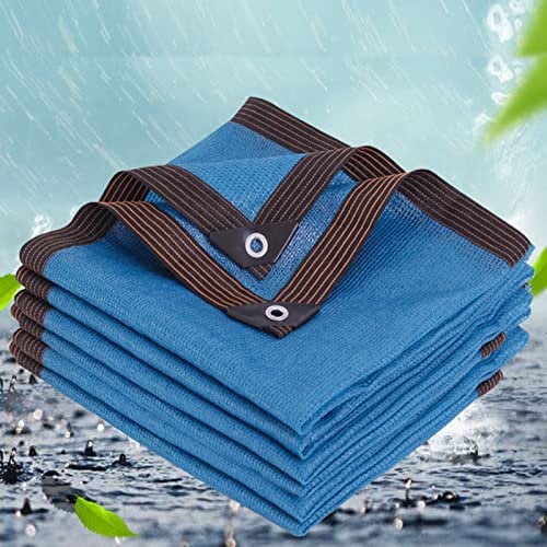 Copertura in Rete per Piscina Rettangolare, Telo di Copertura Invernale per Piscina Fuori Terra e Interrate, Rete Maglia Fine Piscina per Blocca Foglie Cadute e Detriti, Mantieni Pulita la Piscina