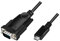 LogiLink AU0051A - USB 2.0 (Typ-C) auf Seriell (RS232) Adapterkabel für Windows (bis einschließlich Win11), Länge 1,2 m