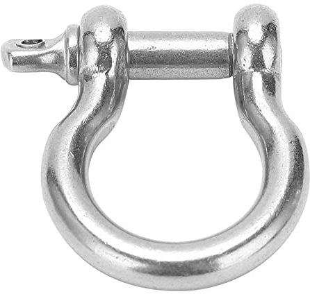 Grillo Ad Arco, Grillo da Carico M5 D da 10 Pezzi, Grillo Ad Arco a Forma di U in Acciaio Inossidabile per Arrampicata in Campeggio, Ricevitori di Traino