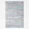 MY-RUG Fleckerlteppich bunt 120 x 170 cm - Blau Grün, handgewebt, recycelte Baumwolle als Flickenteppich gestreift und moderner Kelim Chindi Teppich Rajesh
