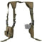 Feyachi Shoulder Holster Airsoft Holsters General Vertical Gun Holster for Man Adjustable for Most Kinds of Pistols (Khaki)