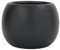 ESTINTENG Pot de fleurs en céramique de style nordique respirant taille L noir pour intérieur et extérieur