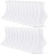 FALARY Socken Damen 35-38 Weiß Herren Socks Baumwolle Sportsocken Weiss Herrensocken 12 Paar Sport Socks Atmungsaktive Business Socken