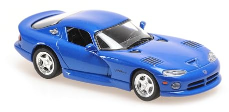 Minichamps 940144021 - Dodge Viper Coupe Blue Metallic 1993 - Maßstab 1/43 - Modellauto