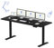 FLEXISPOT Bureau Assis Debout 180 x 80 cm avec 2 Moteurs Puissants, Bureau Électrique Stable Réglable en Hauteur, Table avec Fonction Mémoire (Noir + Noir)
