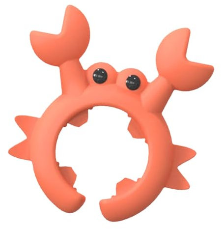 Porte-cuillère en forme de crabe, porte-cuillère pour cuisinière, support de spatule, comptoir mignon et pratique, support de spatule anti-débordement pour cuisinière, gadget de cuisine pour spatule