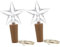 BUGUUYO 4 Stück Weinflaschen Korken Lichterkette Sterne Weinkorken Lichter Flaschen Lichterketten Flaschen Kunsthandwerk Flaschenkorken Lichter Weinkorken Party Lichter DIY
