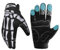 TRIWONDER Fahrradhandschuhe Warme Winterhandschuhe rutschfeste und Winddichte Halloween Touchscreenhandschuhe Sporthandschuhe Laufhandschuhe für Männer Frauen Kinder (Weiß reflektierend, S)