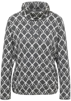 Rabe Sweatshirt Gemustert in Grau für Damen