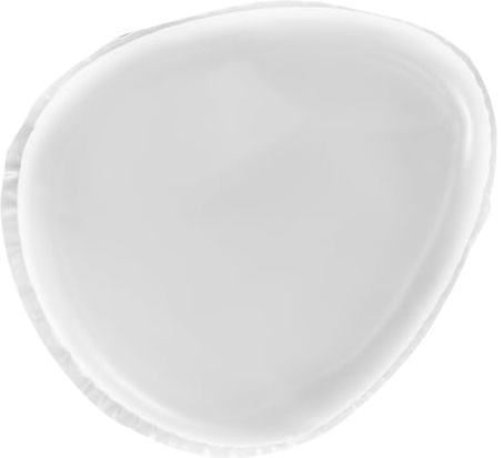 GALPADA Transparenter Silikon Make Up Schwamm für Mädchen Tragbarer Kosmetikschwamm Hautfreundlich und Sicher für Feuchte Foundation Anwendung