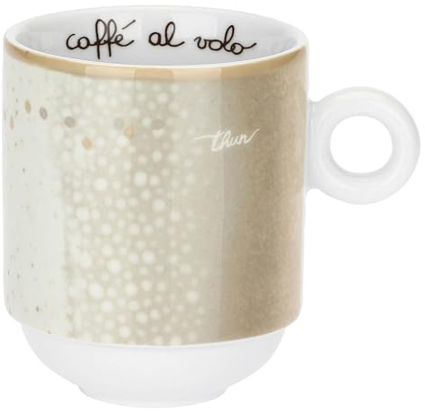 THUN - Mug in porcellana Iconic Elegance - Porcellana, D 8,2cm x H 9,8cm