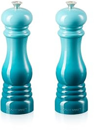 Le Creuset MG610-17 Salt and Pepper Mill Set, 8-Inch, Caribbean