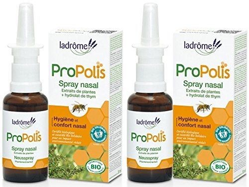 LaDrome Propolis Spray Nasal Lot de 2