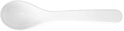 HENDI Salatlöffel, Salatbesteck, Schöpfkellen und Vorlegebesteck, 0,03L, 235mm, SAN-Plastic, Weiß