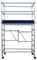 Alumexx Eco - Line Klappgerüst Module A+B - Fahrgerüst - Geeignet Für Privatgebrauch - Klappgerüst - Rollgerüst - Zimmergerüst - Klasse 2 - Aluminium - 3.8m Arbeitshöhe