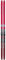 Fischer Damen Nordic Cruising Ski Mystique EF Set rot 174