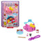 Hello Kitty Cofre con forma de taza de chocolate caliente con muñecos y accesorios de juguete (Mattel GVB29)