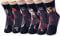 Multiculture 6 Paar Socken set Akatsuki Motiv und mehr… (Akatsuki Schwarz)