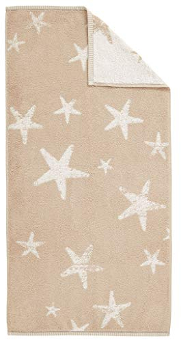 Dyckhoff Handtuch Maritim 'Starfish' 50 x 100 cm Greige