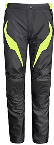 Msport Damen Motorradjacke Wasserdicht mit CE-Zertifizierten Protektoren – Sicherheit und Komfort auf jeder Fahrt - Grün Hose XXL