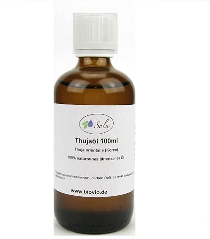 Sala Thujaöl ätherisches Öl naturrein 100 ml Glasflasche