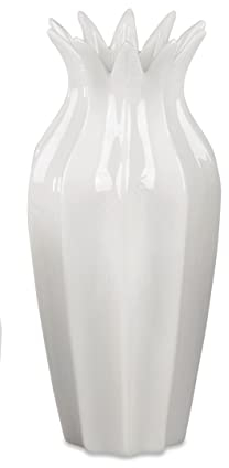 Blumenvase Porzellan Dekovase Vase 15cm Porzellan-Weiss