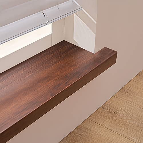 ZAQYCM Fensterbank Fensterbankabdeckung/Leistenschutz, Retro Fensterbankabdeckung Mit Nase Für Erkerfenster/Hotel/Veranda, Küche Fensterbankabdeckung (Color : A 40cm(15.7 in), Size : B 150cm(59 in))