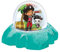 Cefa Toys - Gabby Puppenhaus Schneebälle inkl. 2 Kuppeln, 2 transparenten Basen, Ton und Designs zum Erstellen und Dekorieren, geeignet für Kinder ab 6 Jahren