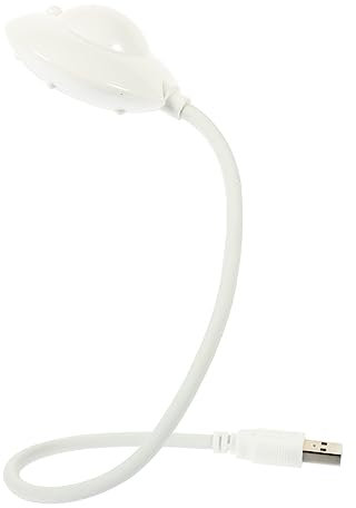 Alipis 1w Usb Led Tischlampe Im Ufo-design Leselampe Für Schreibtisch Warmes Licht Für Nachttisch Und Studenten Tragbare Usb-beleuchtung Für Schlafzimmer Und Wohnräume