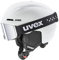 uvex viti Set - Leichter Skihelm & Skibrille für Kinder - individuelle Größenanpassung - 100% UVA-, B, C Schutz - White matt - 54-58 cm