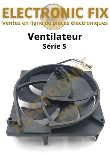 ELECTRONICFIX Ventilateur Interne de Refroidissement Hautes Performances Compatible avec Xbox Série S - Cooling Fan de Remplacement Durable et Silencieux