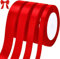 qingmeng Satinband Rot, 88m Geschenkband Rot Breit, 6/10/15/20 mm Schleifenband, Geschenkband Hochzeit Stoff, Rotenes Geschenk Band Geschenkbänder für Taufe Geburtstag Deko Geschenkverpackung