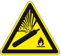 Dreifke® Warnschild Warnung vor Gasflaschen, ASR/ISO, Kunststoff, SL 100mm