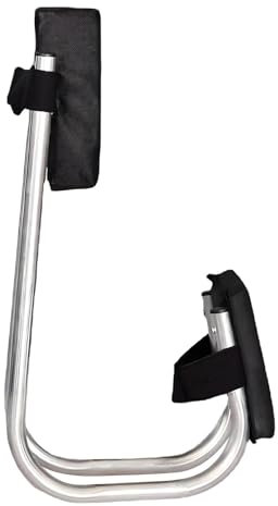 Gartenstuhl mit Hocker, zusammenklappbarer Gartenhocker, Kniestuhl für den Garten | klappbarer Gartenhocker, robust, verstellbar, Gartenhocker aus robustem Metall für Arrodi