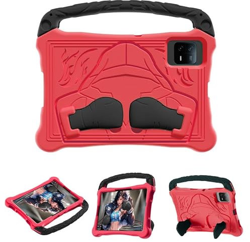 Funda para Huawei MatePad SE de 11 pulgadas 2024, funda para tablet Huawei MatePad SE de 11 pulgadas 2024, apta para niños, asa con diseño de boxeo de soporte, funda protectora ligera a prueba de