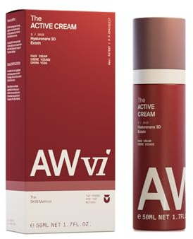 AWvi The Active Cream — Daily microbiome-centred Face Cream for deep hydration, elasticity, barrier strength and skin regeneration (50 ml)