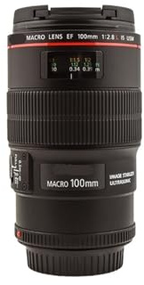Camera Lens, 100 mm F/2.8L Makro-is-USM-Objektiv, kompatibel mit Canon EOS, 5D4, 5D3, 6D2, 6D, 7D2, 7D, 90D, 80D, 77D, 5D2 SLR,for Cameras