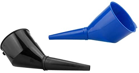 Angled Fuel Funnel (Pack of 2 - blue/black)