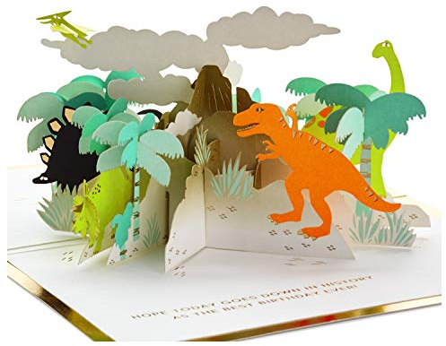 Hallmark Signature Paper Wonder Pop Up Geburtstagskarte (Dinosaurier)