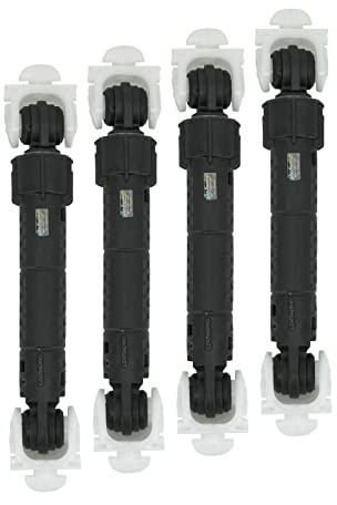 8182703 Washer Shock Absorber Replacement for Whirlpool, Maytag, Kenmore/Sears, Kitchen Aid Washers 8181646 - PS989596 - AP3868181-4 Pack - 1 Year Warranty