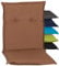 Beo® Turin Niedriglehner Gartenstuhl-Auflagen | Waschbar bei 30°C | Öko-Tex Standard | Atmungsaktiv & UV-beständig | 98x46x8 cm | Sitzkissen Outdoor für Gartenmöbel