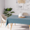 Soleil d'ocre Alix Nappe, Blau, 140 x 300 cm