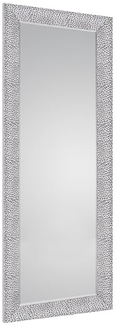 Mirrors and More Rahmenspiegel Vicky 81220120 Kunststoff schwarz-Chrom, mit Facette