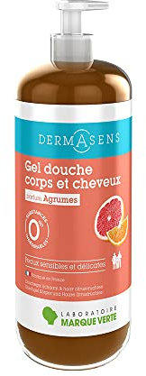 Gel Douche Surgras 2en1 Corps Et Cheveux 1l Dermasens