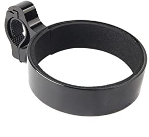 Fahrrad Lenker Getränkehalter,Asudaro Fahrrad Kaffeeflasche Flaschenhalter aus Aluminiumlegierung Für Becherdurchmesser: 76 mm für Cruising-Bike MTB Rennrad Fahrrad Flaschenhalter Halterung,Schwarz