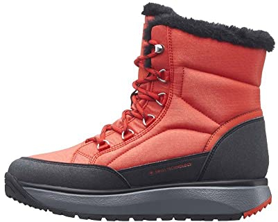 JOYA Tiffany STX Orange - Damen Stiefel aus Ripstop-Nylon und Futter aus Schaffell - 39