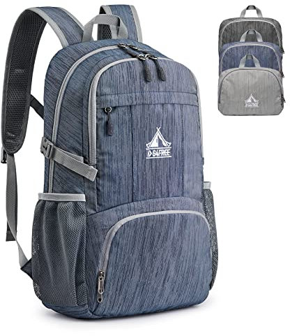 G4Free 30L Wanderrucksack Leichtgewicht Packable Schulter Daypack Outdoor Travel Foldable für Männer Frauen